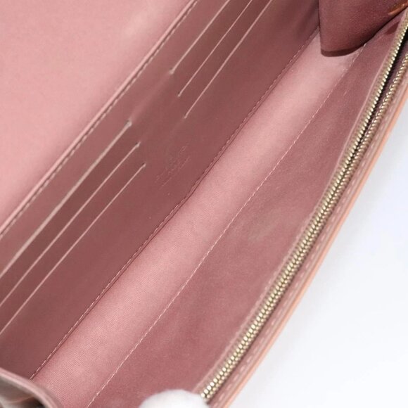 LOUIS VUITTON Vernis Rossmore MM Shoulder Bag Rose Velours - Picture 12 of 16